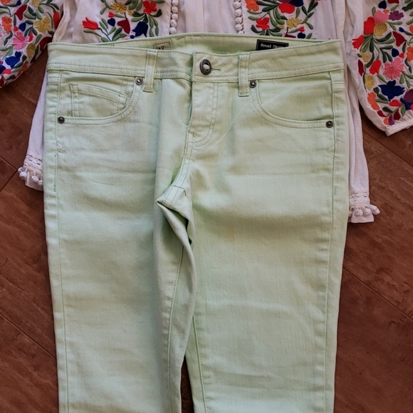 Volcom melo lime green jeans - Picture 3 of 8